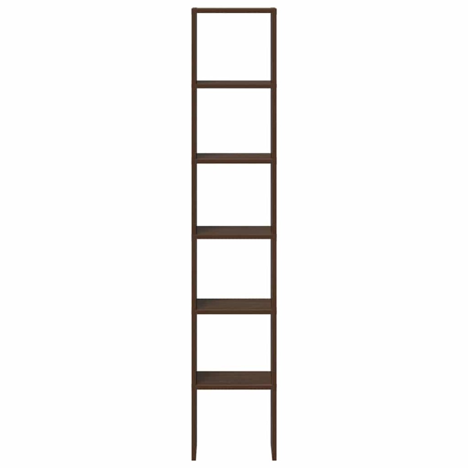 Estanterías 2uds apilables de madera de ingeniería roble