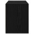 Armario con 2 cajones roble negro 60x31x40 cm madera