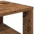 Mueble zapatero madera contrachapada madera vieja 61x32x105