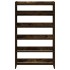 Zapatero madera contrachapada roble ahumado 60x25x100