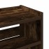 Zapatero madera contrachapada roble ahumado 60x25x100