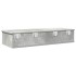 Estante de pared con cajones madera contrachapada gris