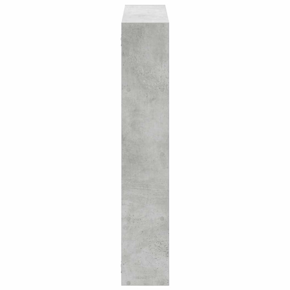 Estante cubo de pared 12 compartimentos madera gris