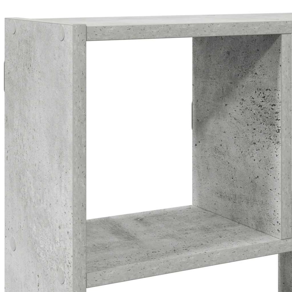 Estante cubo de pared 12 compartimentos madera gris