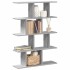 Estante cubo de pared 12 compartimentos madera gris