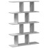 Estante cubo de pared 12 compartimentos madera gris
