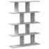 Estante cubo de pared 12 compartimentos madera gris