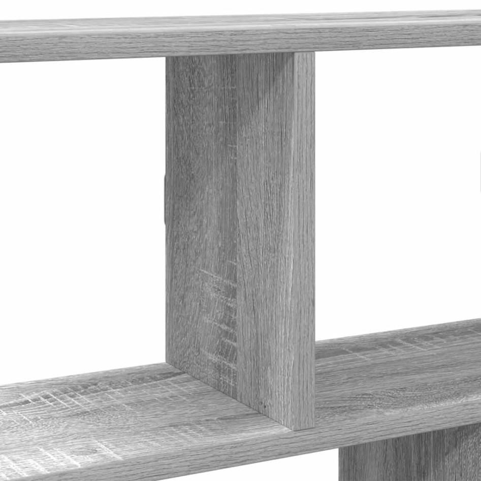 Estante cubo de pared 12 compartimentos madera gris