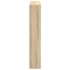 Estante cubo de pared 7 compartimentos madera roble