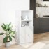 Mueble de cocina madera de ingeniería blanco 57x41,5x131,5