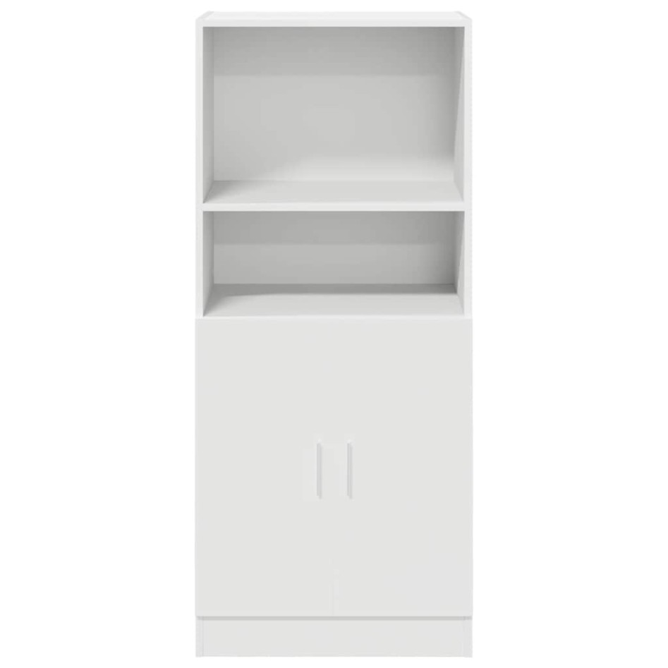 Mueble de cocina madera de ingeniería blanco 57x41,5x131,5