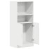 Mueble de cocina madera de ingeniería blanco 57x41,5x131,5