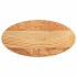 Tablero de mesa ovalado madera maciza de roble 80x40x4