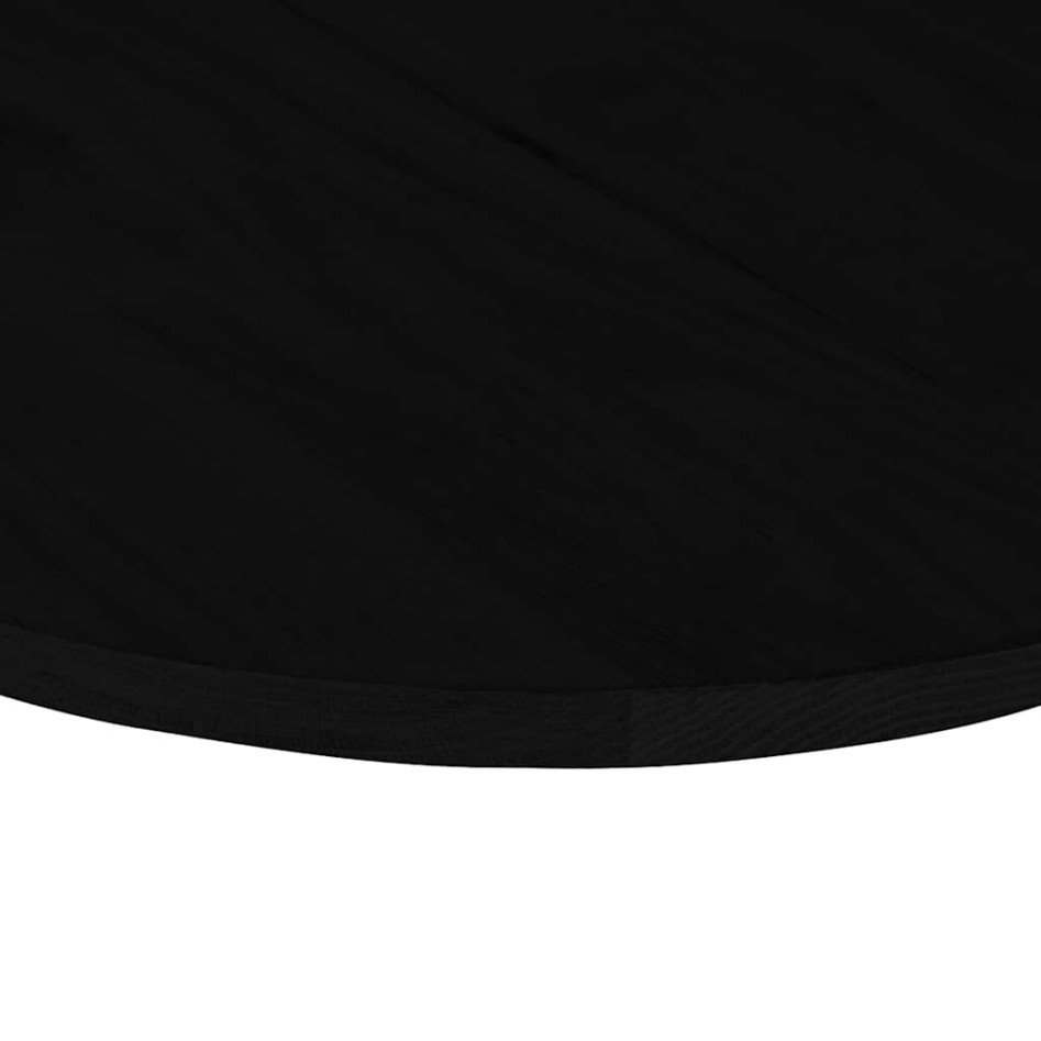 Tablero de mesa ovalado madera maciza de roble 100x50x2