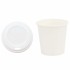 Vasos de café de papel con tapa 1000 uds 4oz