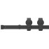 Kit de herrajes para puertas correderas acero negro 183