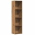 Estantería de madera ingeniería roble artisan 36x30x143