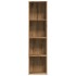 Estantería de madera ingeniería roble artisan 36x30x143