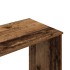 Escritorio de madera ingeniería madera envejecida 102x76x50