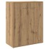 Aparador de madera de ingeniería roble artisan 60x30x75
