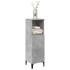 Armario de baño madera contrachapada gris hormigón 30x30x100