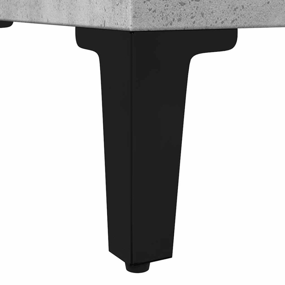 Armario de baño madera contrachapada gris hormigón 30x30x100