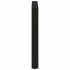 Patas de mesa de centro acero negro 2 uds 80x(72-73)