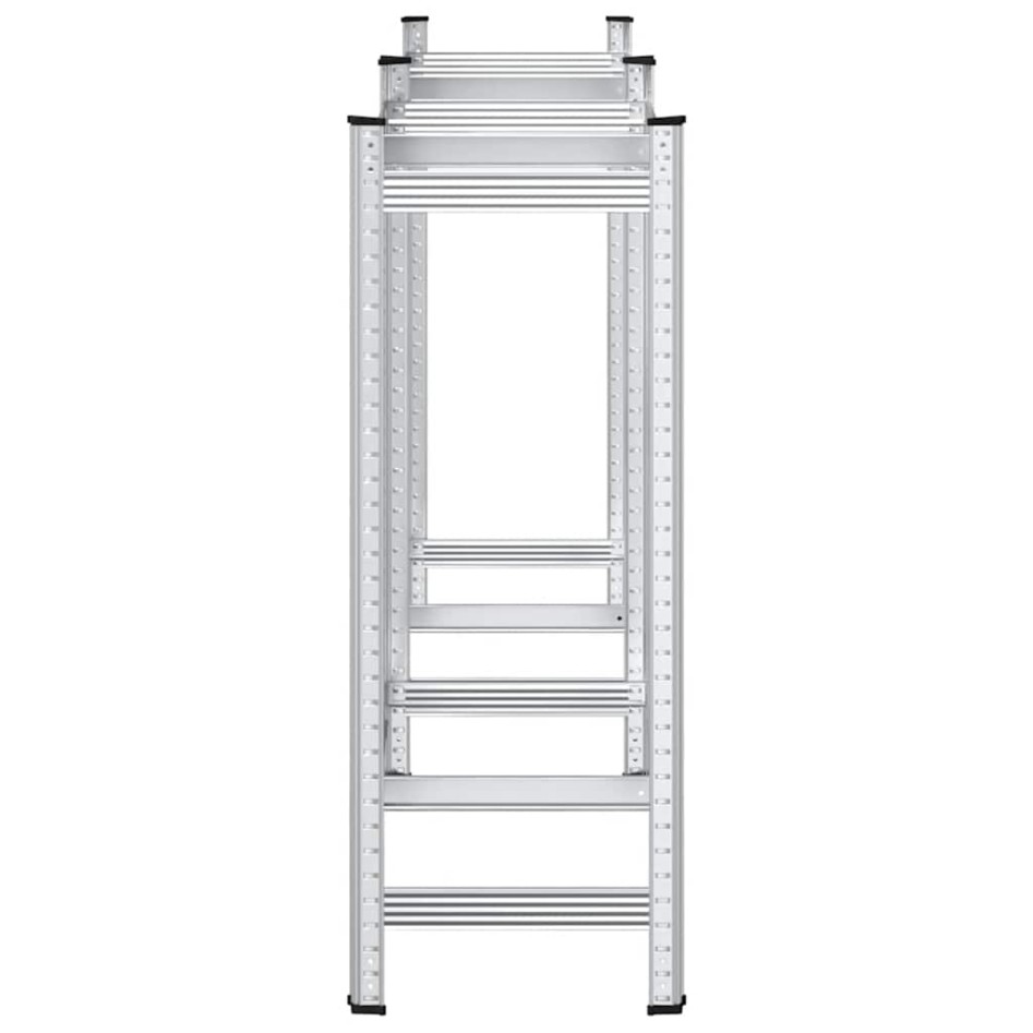 Estantería de 2 capas para neumáticos 2 uds Plata 110x40x109