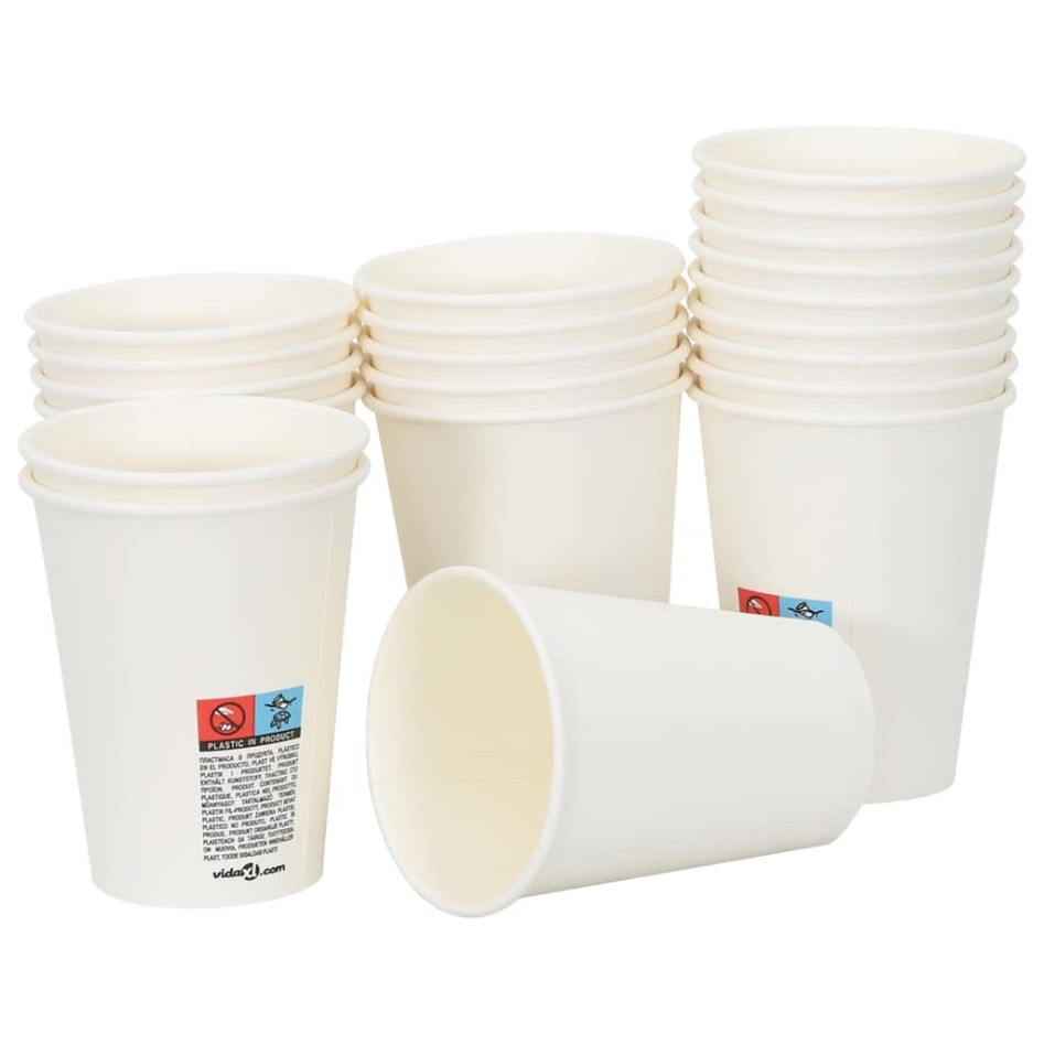 Tazas de café de papel 1000 uds 12oz 300ml