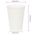 Tazas de café de papel 1000 uds 12oz 300ml