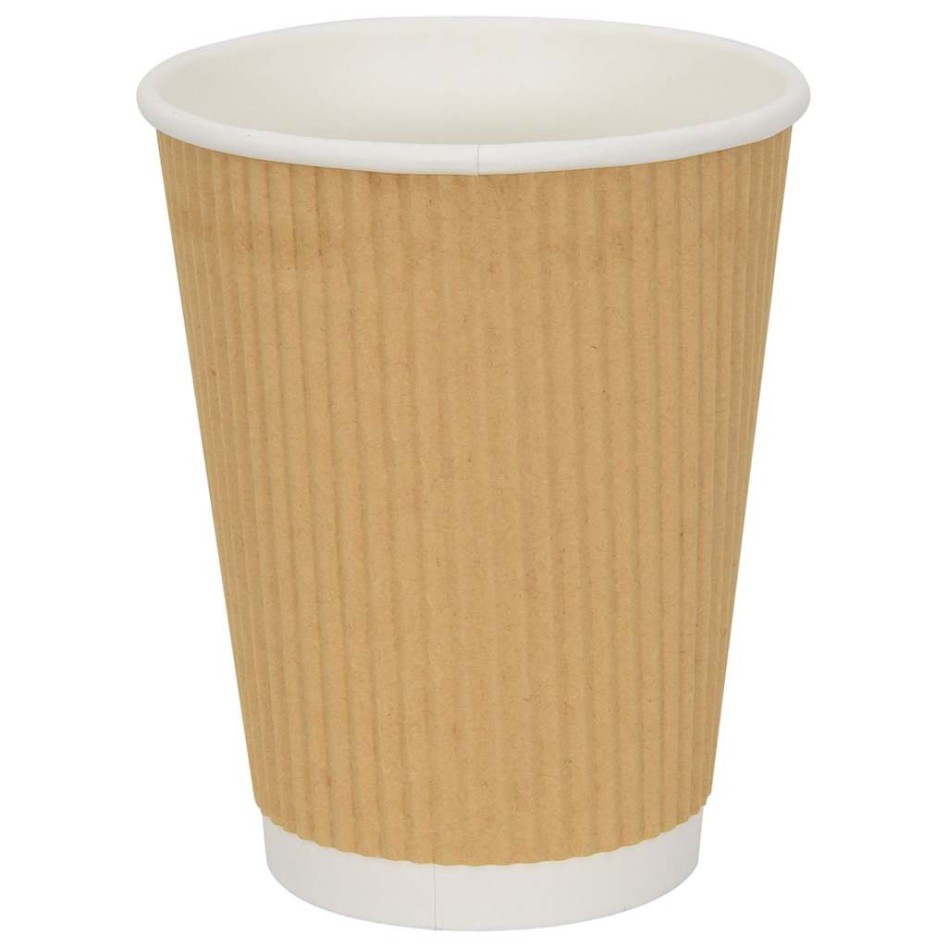 Tazas de café de papel 500 uds 12oz 300ml