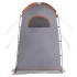 Tienda de ducha impermeable gris y