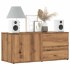 Mueble de TV madera de ingeniería roble artisan 80x34x35,5