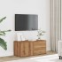 Mueble de TV madera de ingeniería roble artisan 80x34x35,5