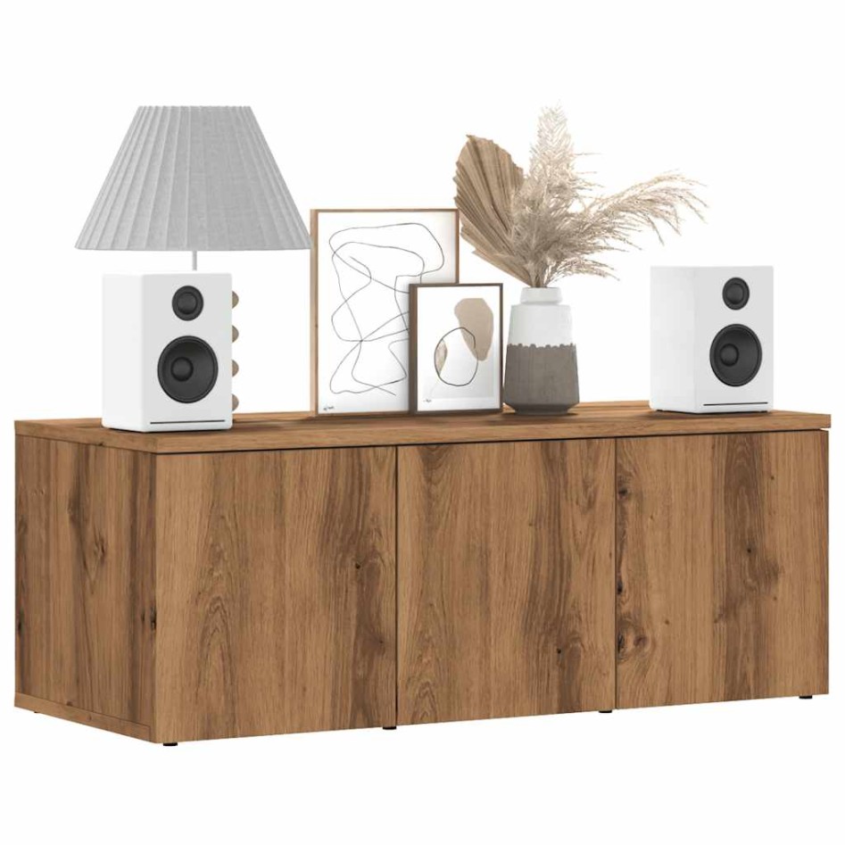 Mueble para TV madera contrachapada roble artisan 80x34x30