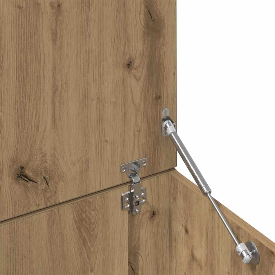 Mesa de centro madera de ingeniería roble artisan 150x50x35