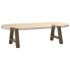Patas de mesa de centro forma A 2uds acero 50x(30-31)