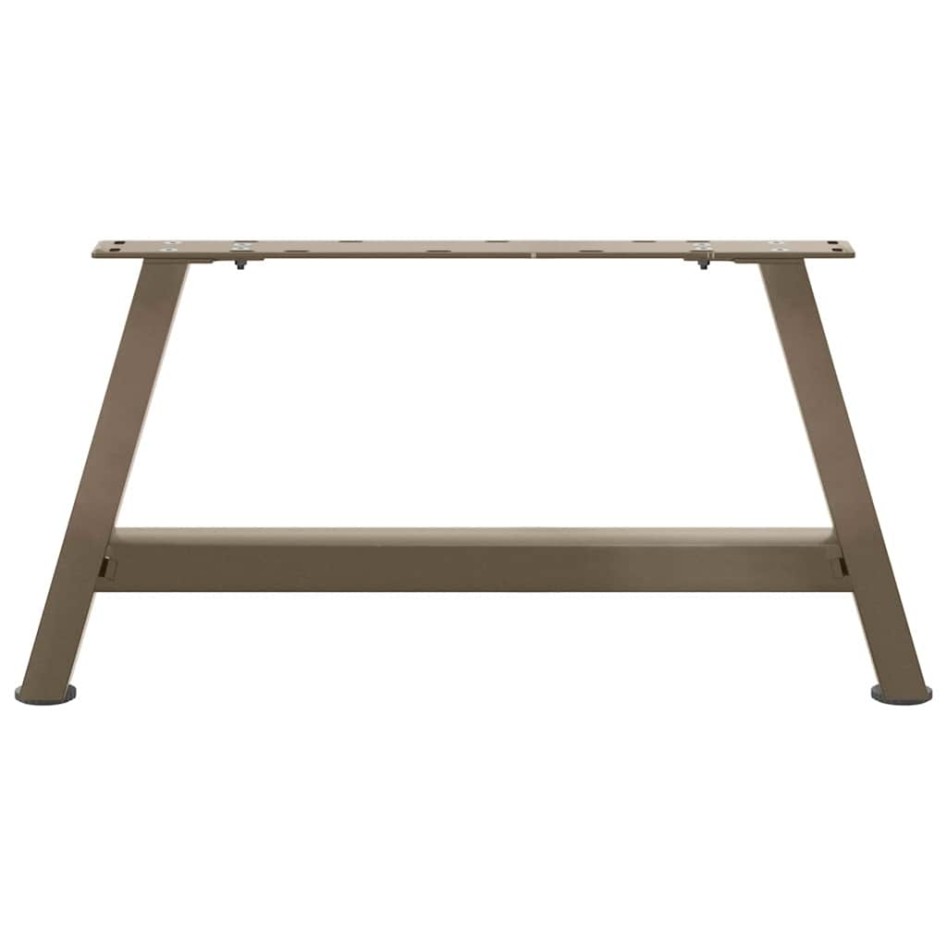 Patas de mesa de centro forma A 2uds acero 70x(30-31)