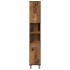 Armario de baño madera contrachapada envejecida 30x30x179