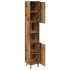 Armario de baño madera contrachapada envejecida 30x30x179