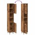 Armario de baño madera contrachapada envejecida 30x30x179