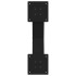 Patas de mesa de centro forma X 2uds acero negro 50x(30-31)