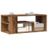 Mesa de centro de madera contrachapada envejecida 100x50x40