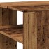 Mesa de centro de madera contrachapada envejecida 100x50x40