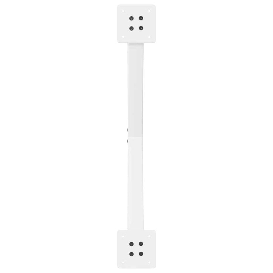 Patas para mesa de comedor en forma de X 2 uds acero