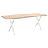 Patas para mesa de comedor en forma de X 2 uds acero