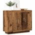 Aparador de madera de ingeniería envejecida 92x35x75