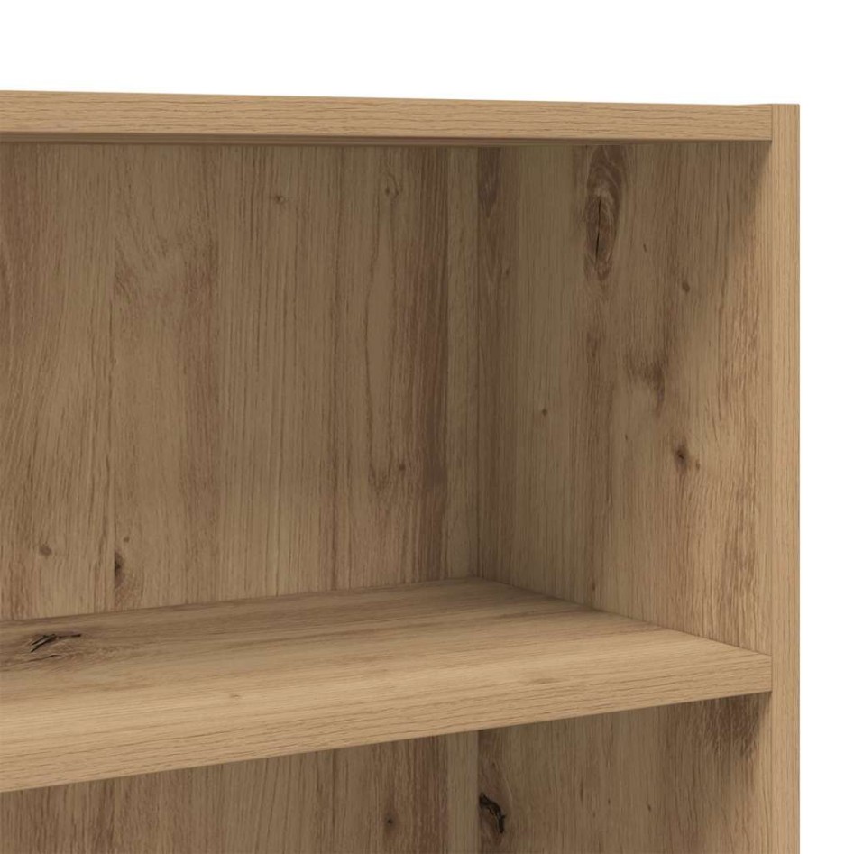 Armario de lavadora roble artisan 64x24x190