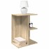 Mesita noche 2 uds madera ingeniería roble Sonoma 46,5x29x61