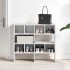 Zapateros 2 uds apilables blanco 89,5x30x40